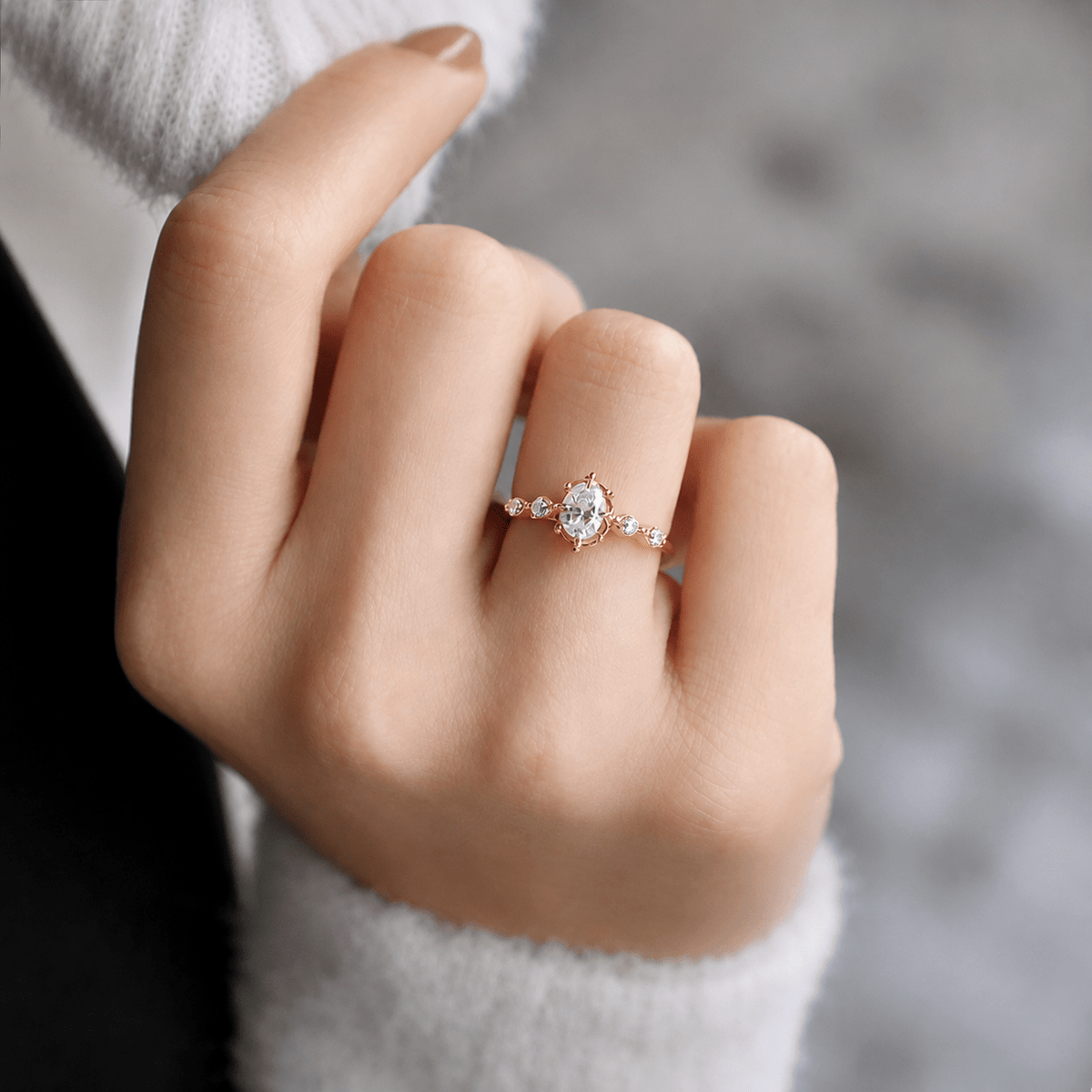 0.50 Karat Vintage Aria Pırlanta Yüzük - İnza Pırlanta