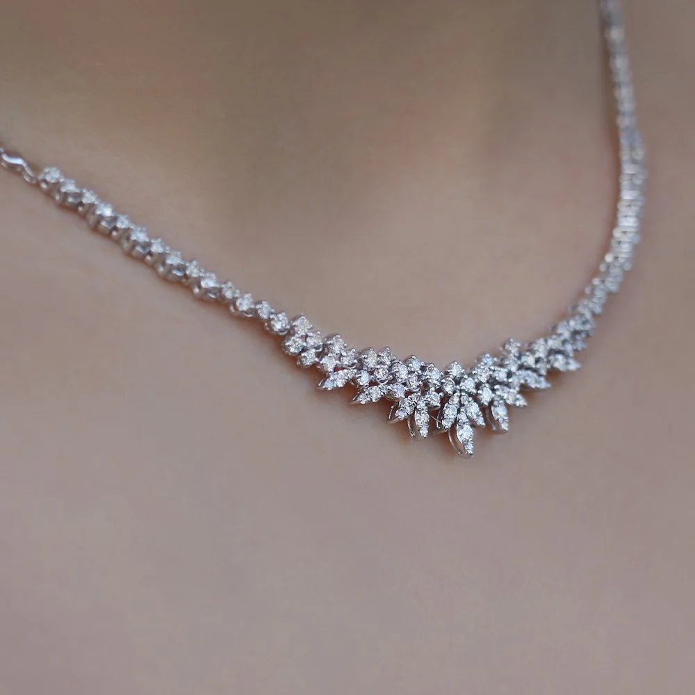 1.80 Karat Özel Tasarım Pırlanta Gerdanlık - İnza Pırlanta