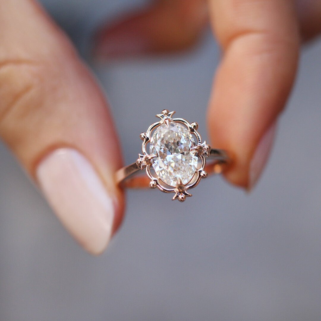 2.00 Karat GIA Sertifikalı Vintage Özel Tasarım Aria Pırlanta Yüzük - İnza Pırlanta