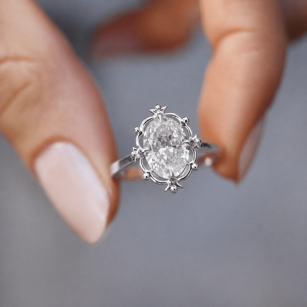 2.00 Karat GIA Sertifikalı Vintage Özel Tasarım Aria Pırlanta Yüzük - İnza Pırlanta