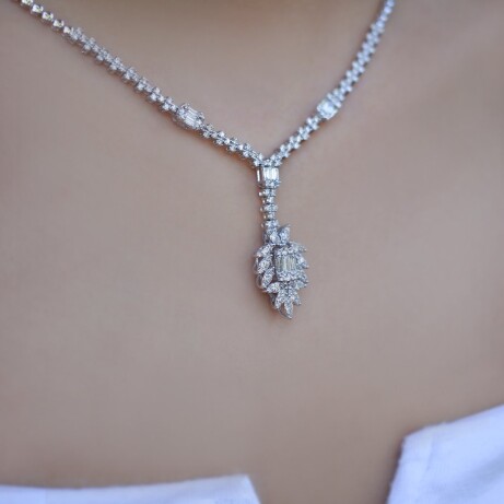 1.80 Karat Özel Tasarım Pırlanta Gerdanlık - 2