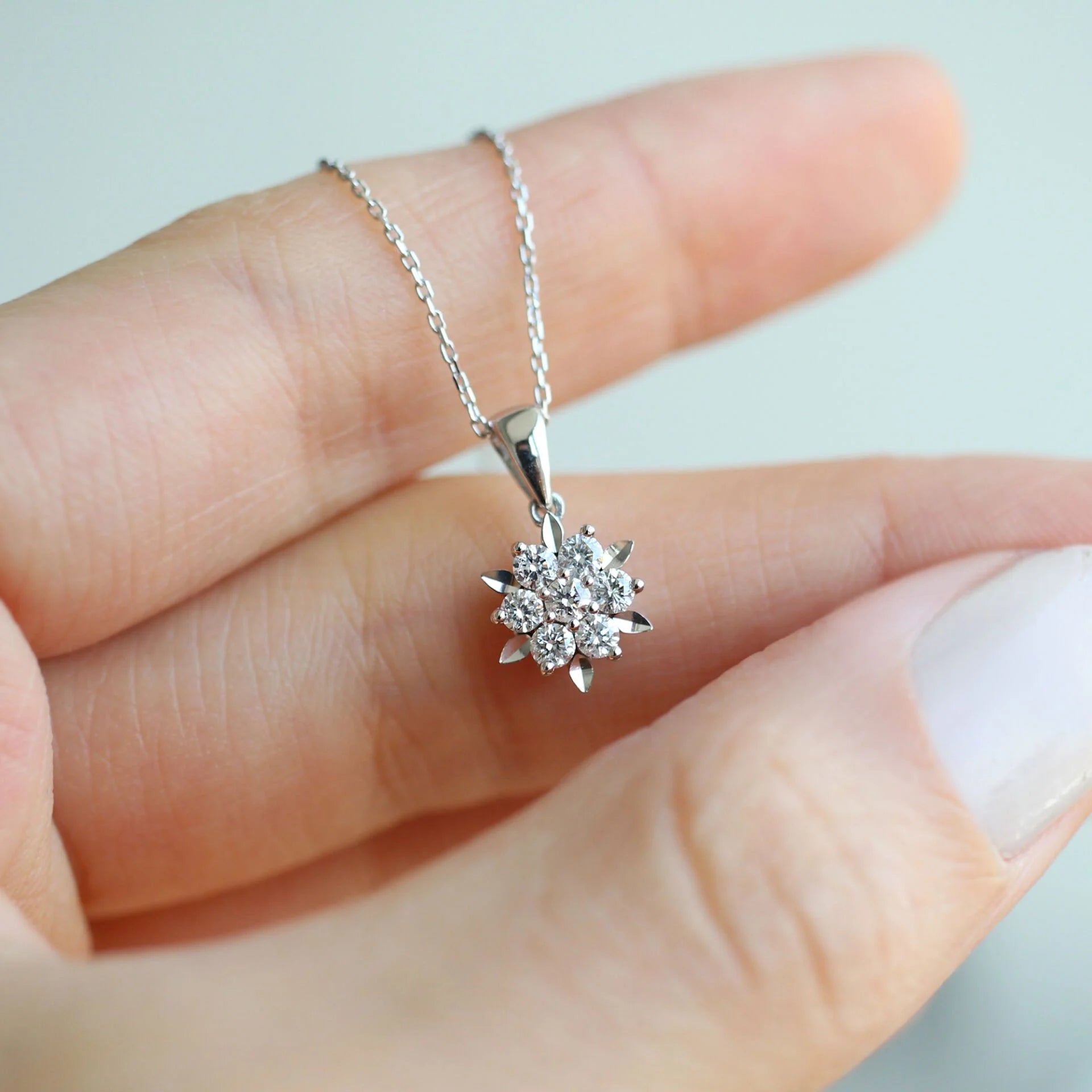 0.35 Karat Özel Tasarım Coronet Pırlanta Kolye - İnza Pırlanta