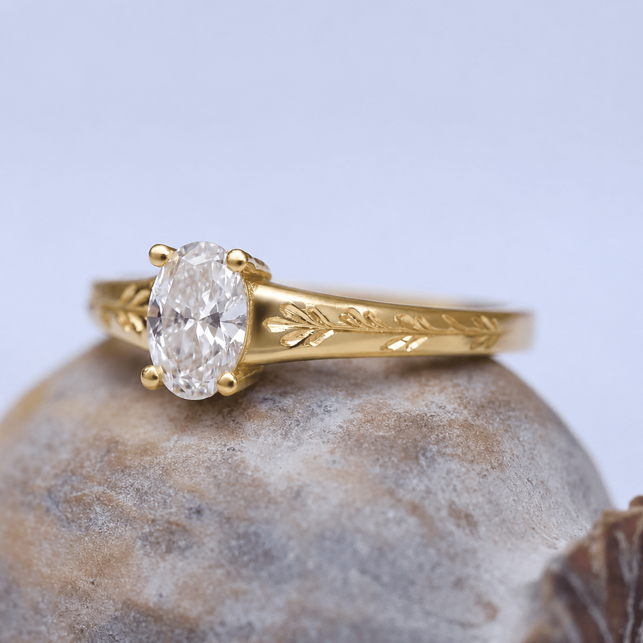 0.40 Karat Vintage Kate Tasarım Pırlanta Yüzük - İnza Pırlanta