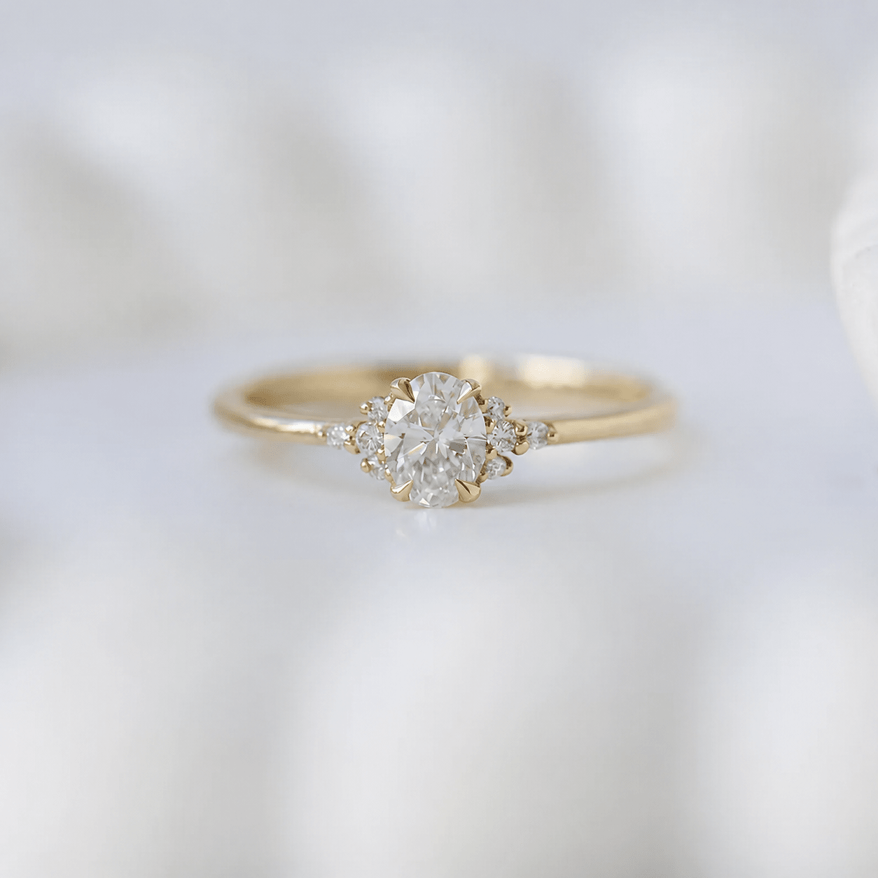 0.45 Karat D VS1 GIA Vintage Tasarım Mina Pırlanta Yüzük - İnza Pırlanta