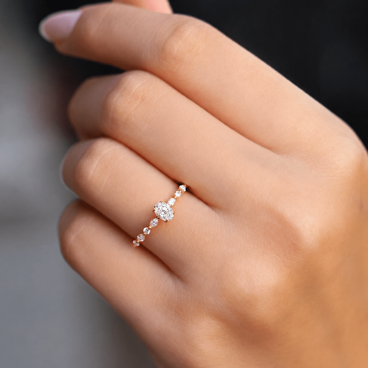 0.50 Karat Vintage Elena Pırlanta Yüzük - İnza Pırlanta