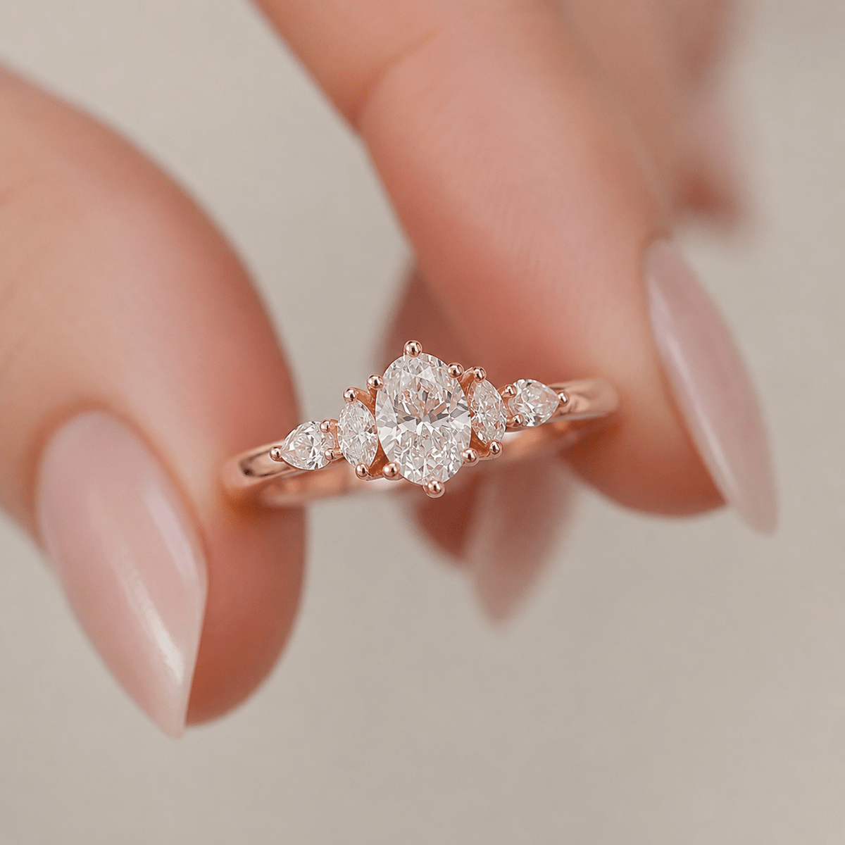 0.60 Karat Vintage Diana Pırlanta Yüzük - İnza Pırlanta