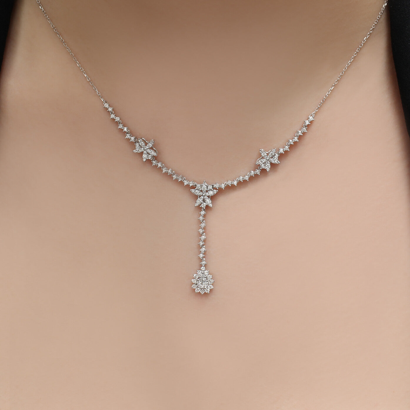 0.80 Karat Özel Tasarım Pırlanta Gerdanlık